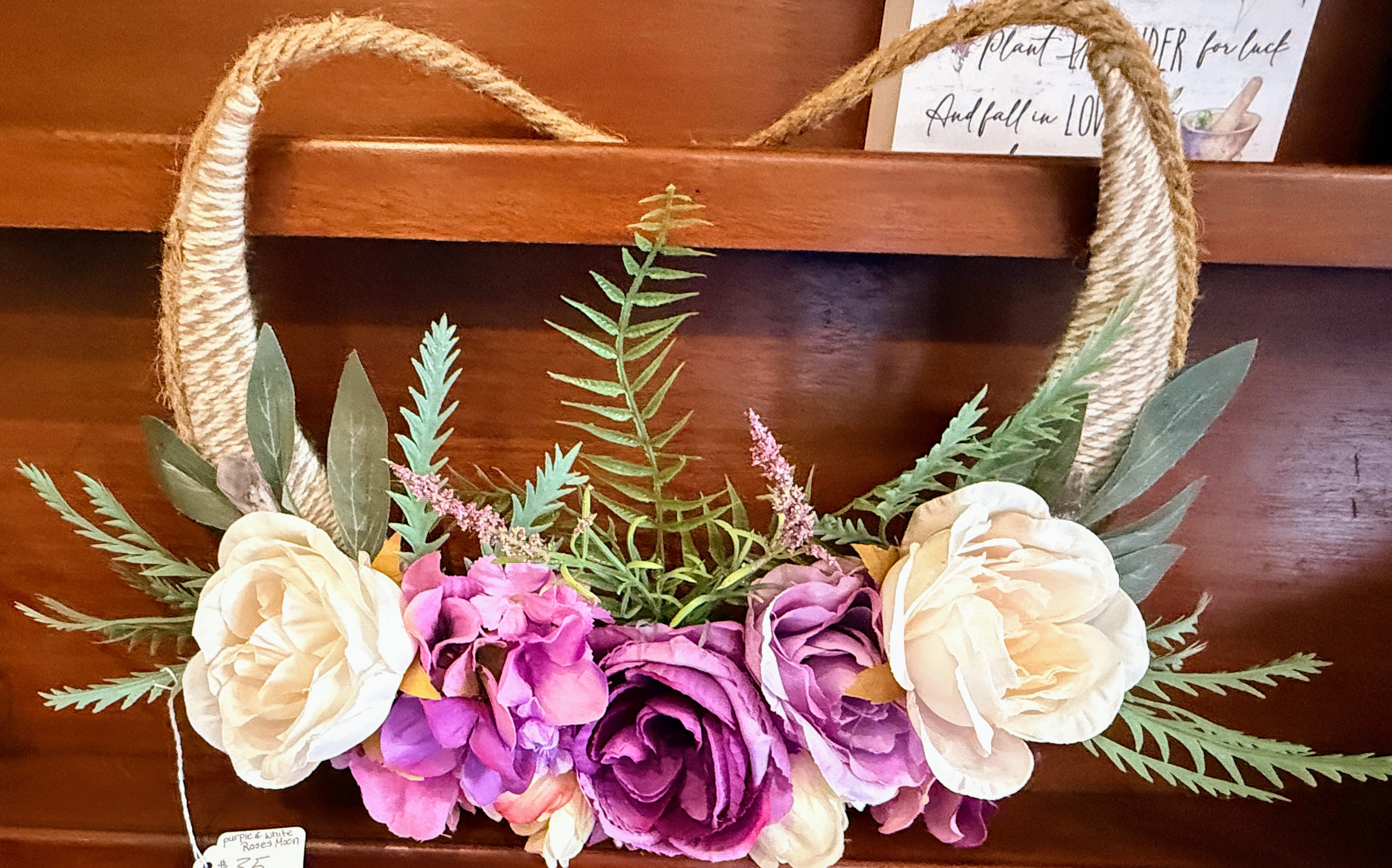 Flower Moon Wreath EW9