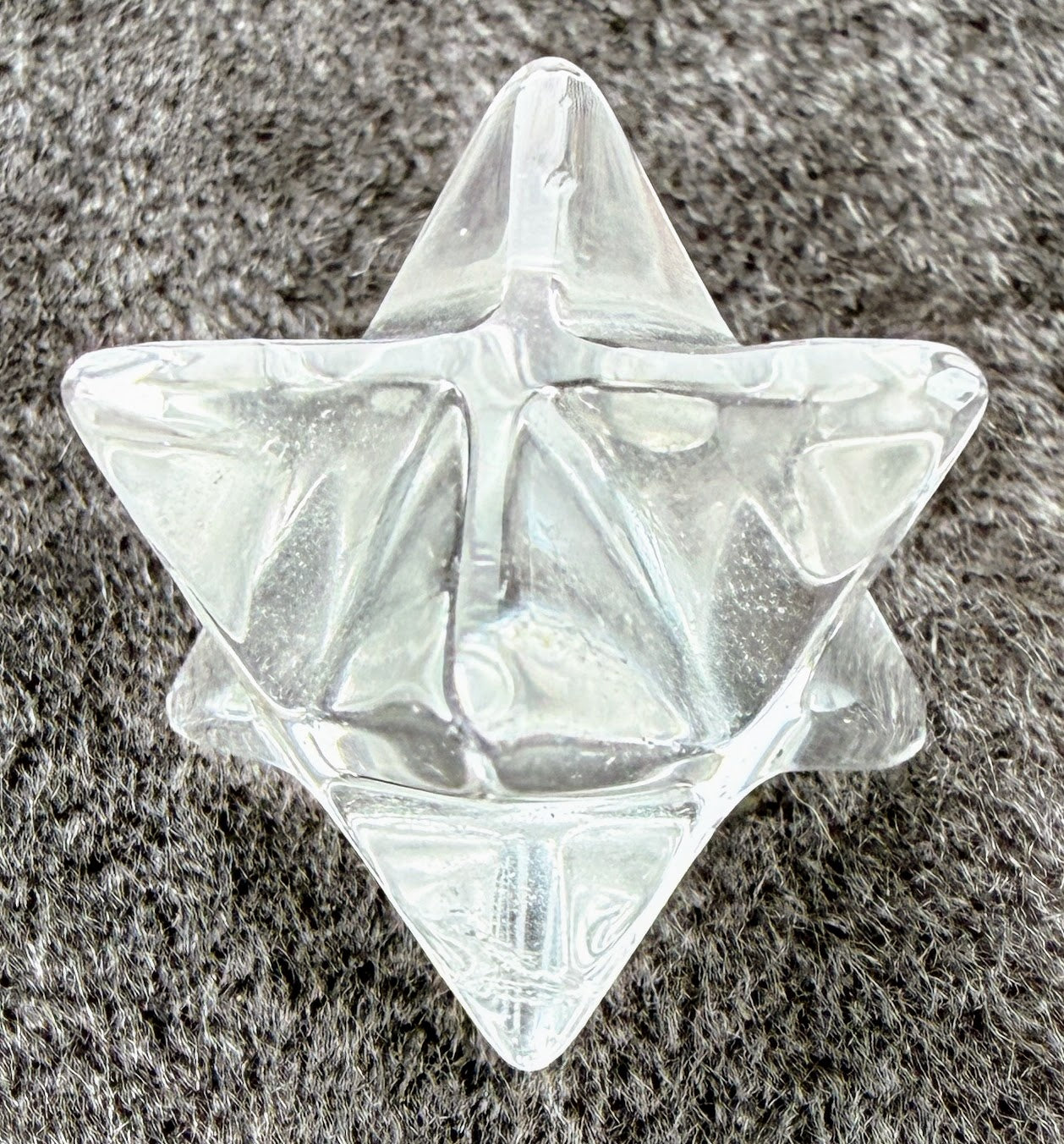 Lemurian Quartz Crystal Merkaba Small .75" SSC318