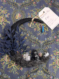 Black Cat Moon Mini Wreath EW16