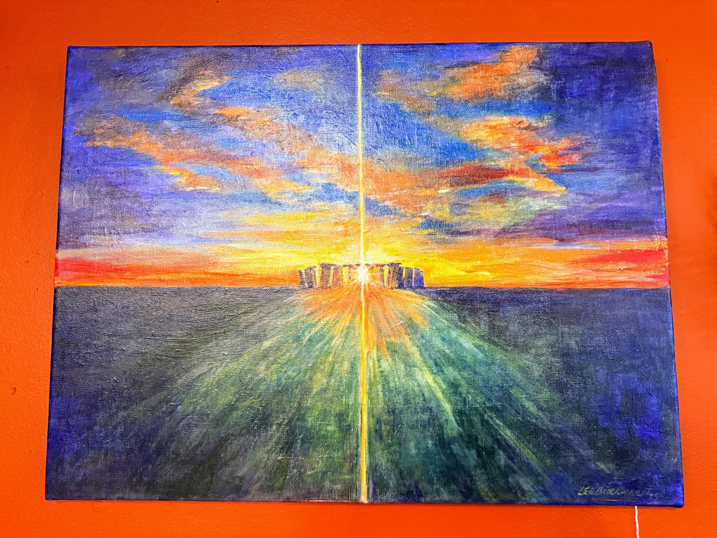Stonehenge Painting LEE29