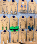 Evil Eye Hand Earrings NHP65