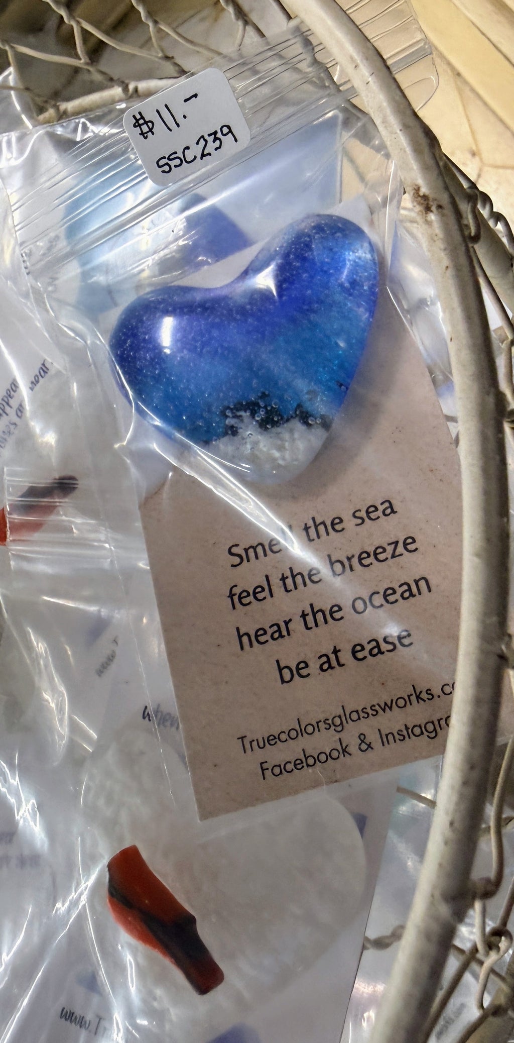 Glass Heart Large SSC239