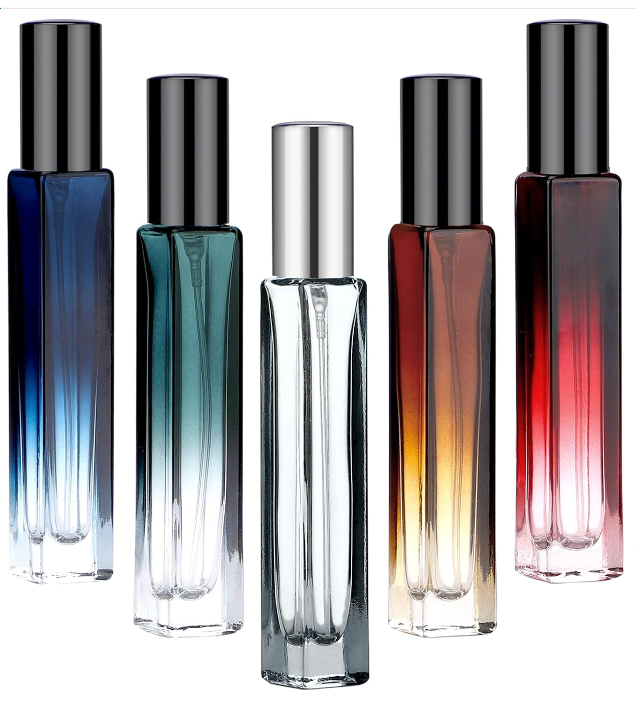 Spellfire & Champagne Premium Organic Perfume 10ML Ombre Misting Bottles RC146