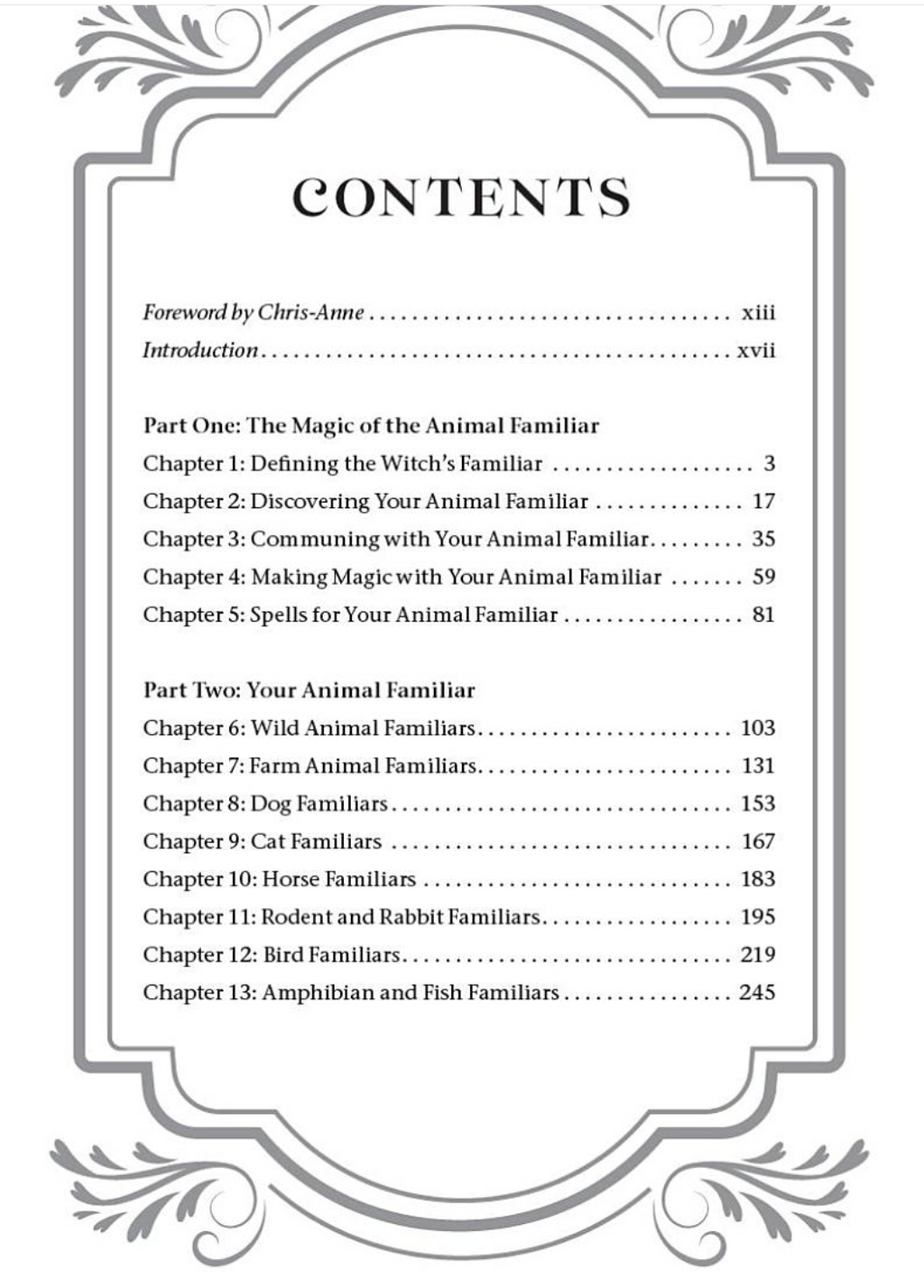 The Witch's Guide to Animal Familiars RC282