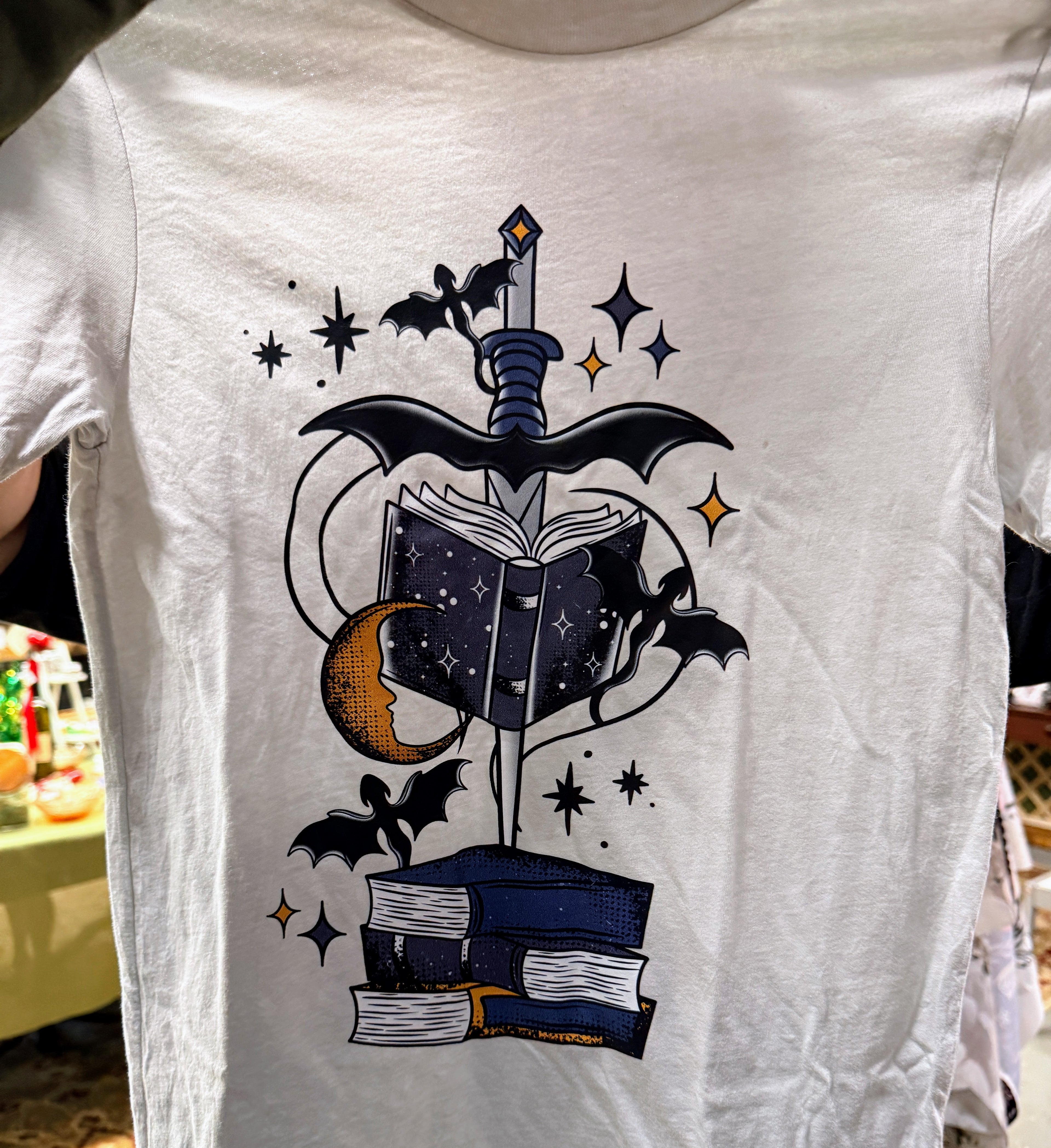 Book Sword Dragon Shirt YB01