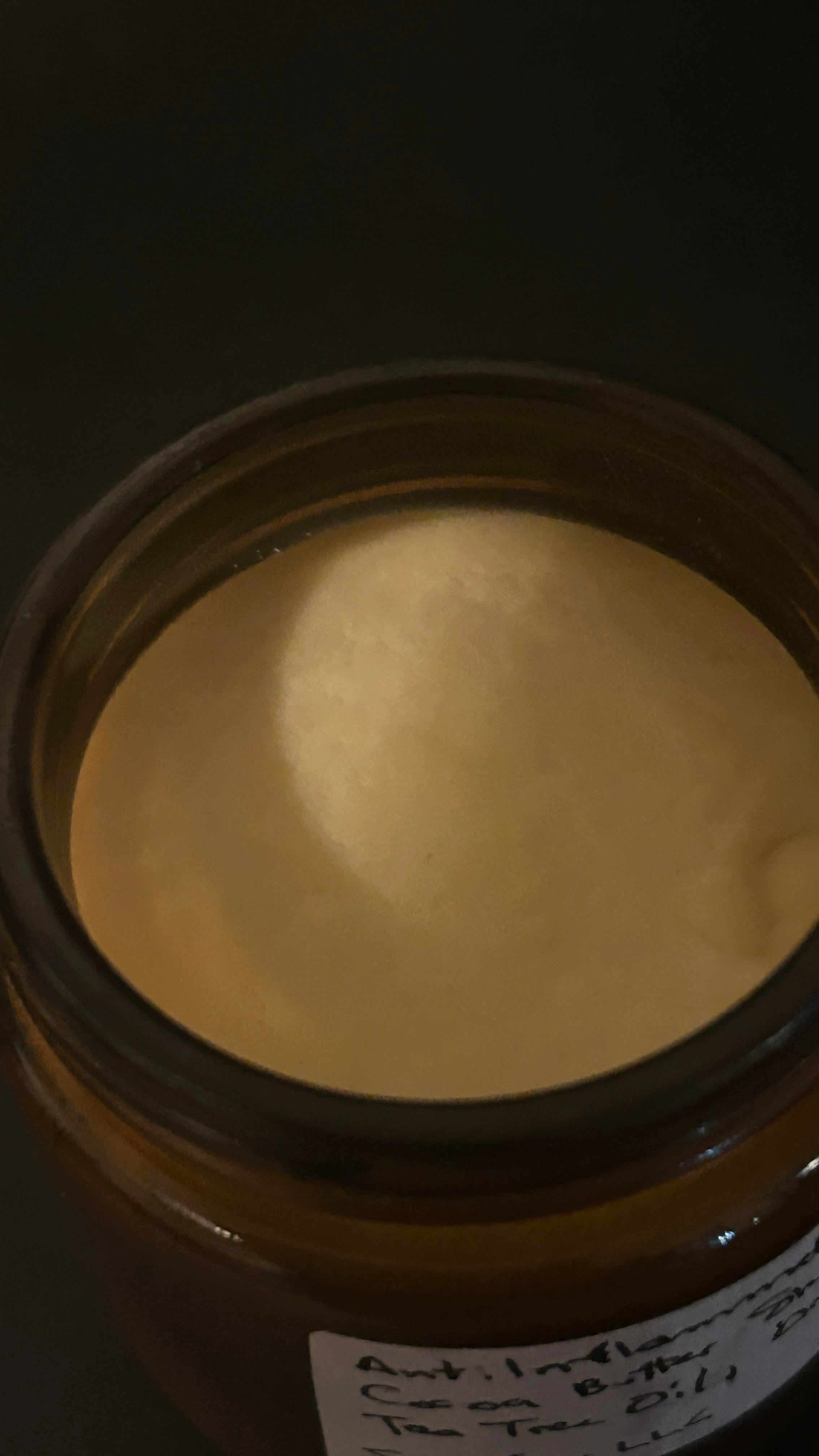 Anti Inflammatory Eucalyptus and Arnica Body Butter in Amber Glass 6oz SF02