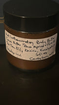 Anti Inflammatory Eucalyptus and Arnica Body Butter in Amber Glass 6oz SF02