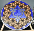 Wooden Crystal Grid DB36
