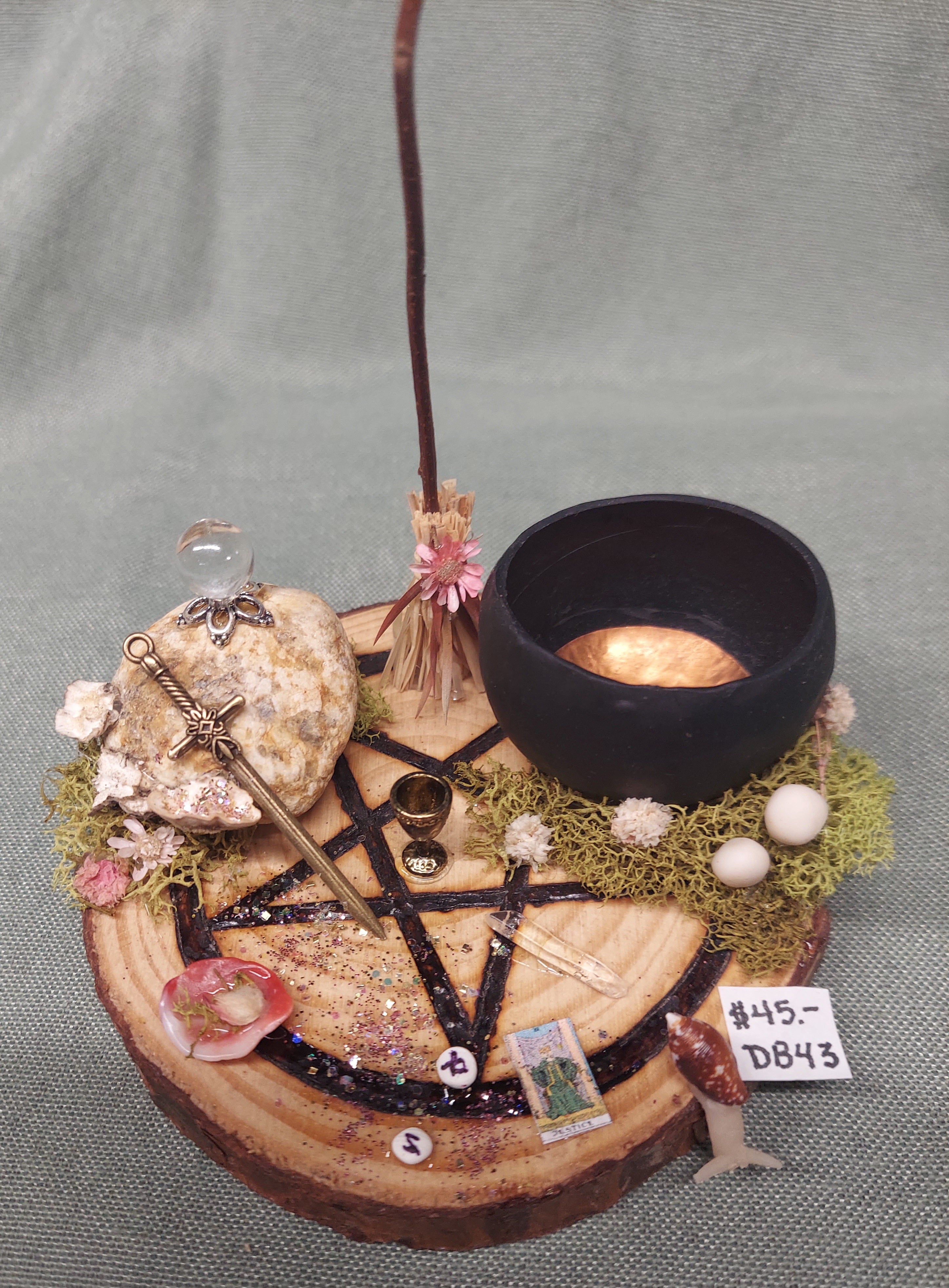 Mini Altar Incense Burner DB43