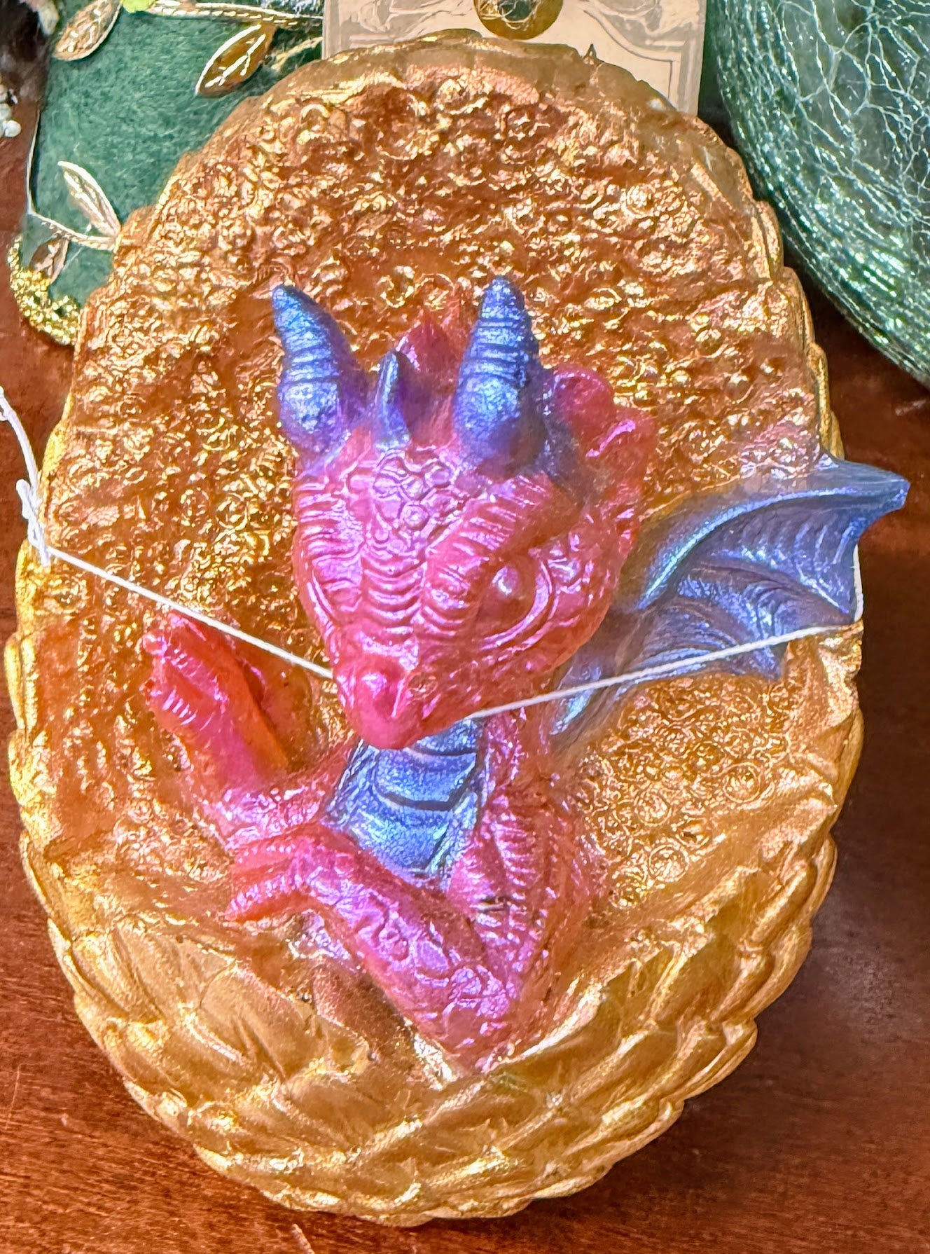 Baby Dragon in Egg Resin MOC12