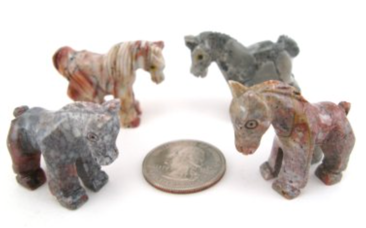 Jasper Stone Spirit Animal Peruvian Handmade $7 SSC332