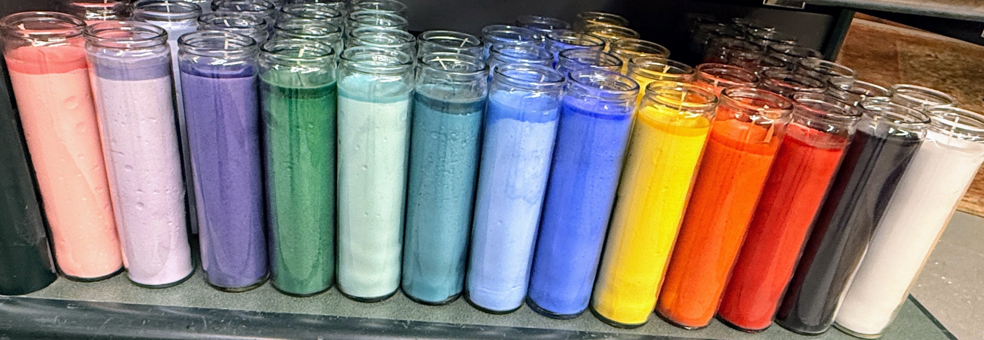 Black Pillar Candle SSC119