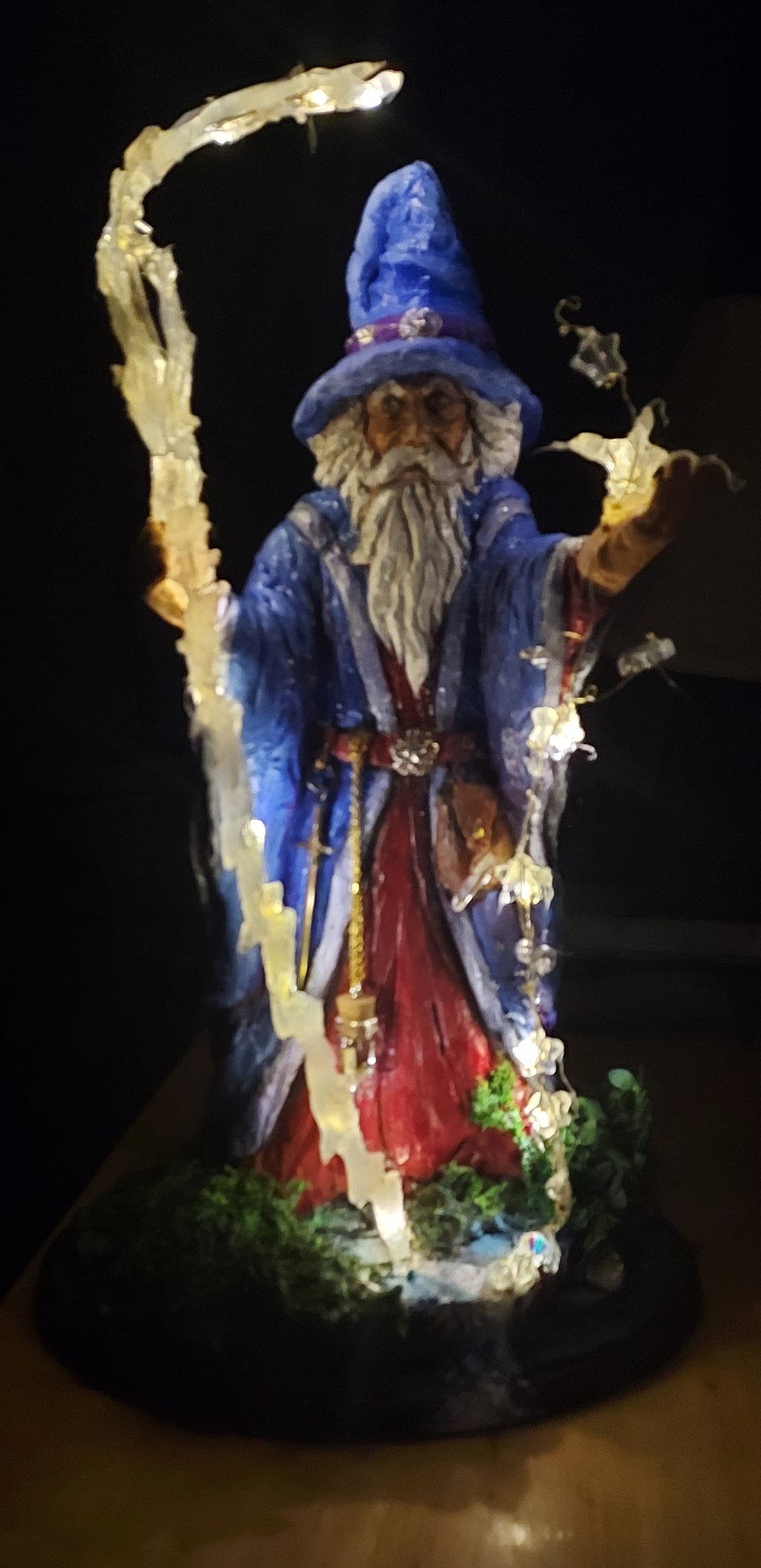 Wizard Carving Light Up LEE63