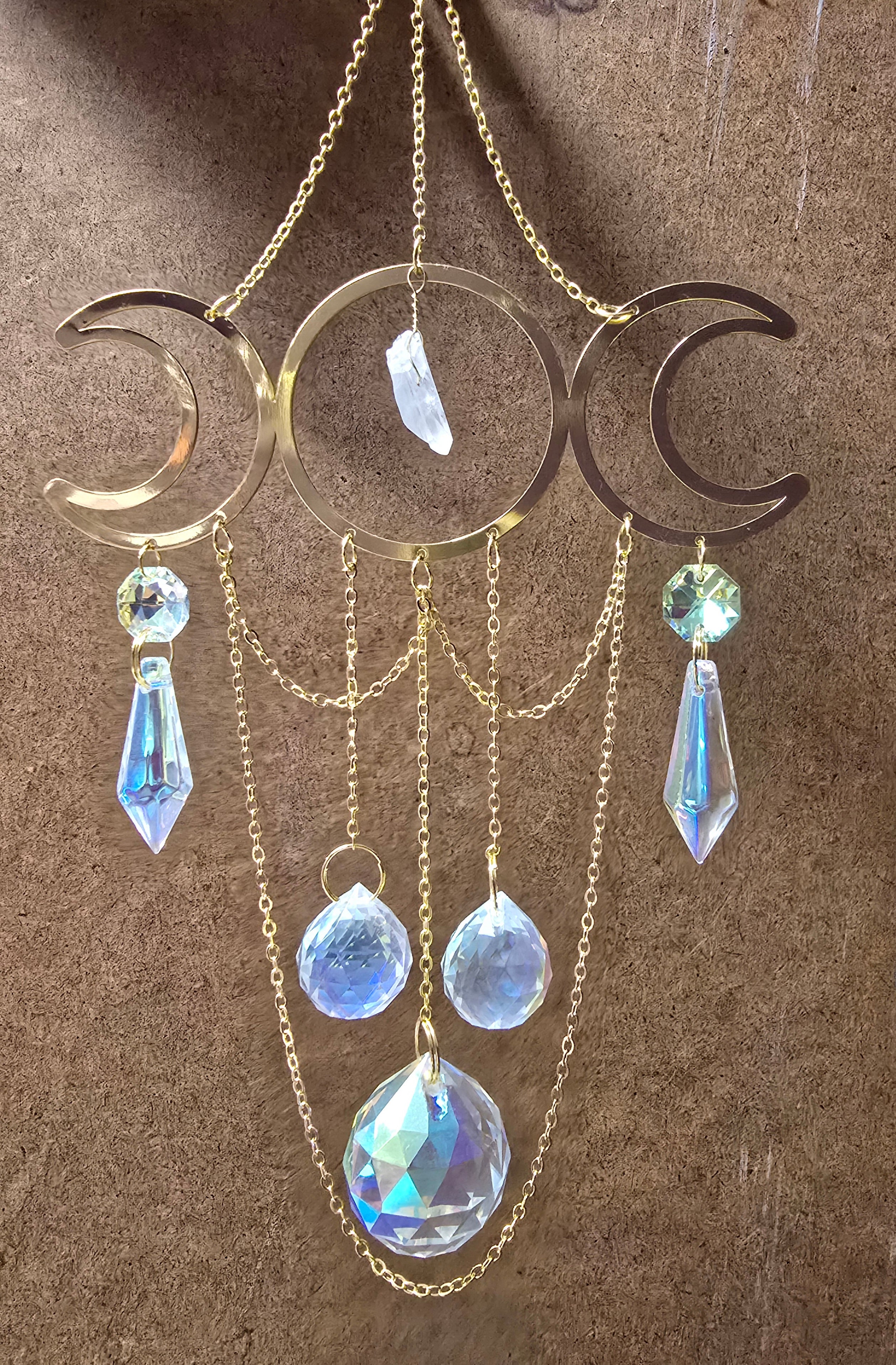Triple Moon Suncatcher NHP168
