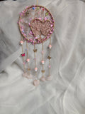 Pink or Purple Jeweled Suncatcher NHP167