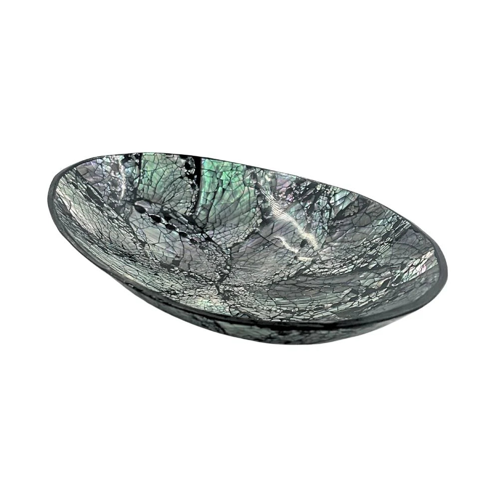 Abalone Offering Bowl Ritual Display Jewelry Trinket Display Medium Natural Oval or Boat Shaped RC244
