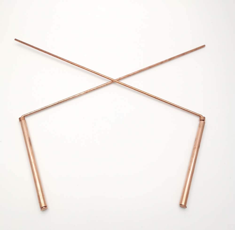 Copper Dowsing Rod Set with Case Spirit Hunter RC247