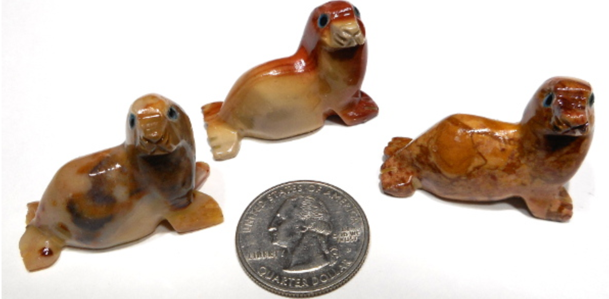 Jasper Stone Spirit Animal Peruvian Handmade $7 SSC332
