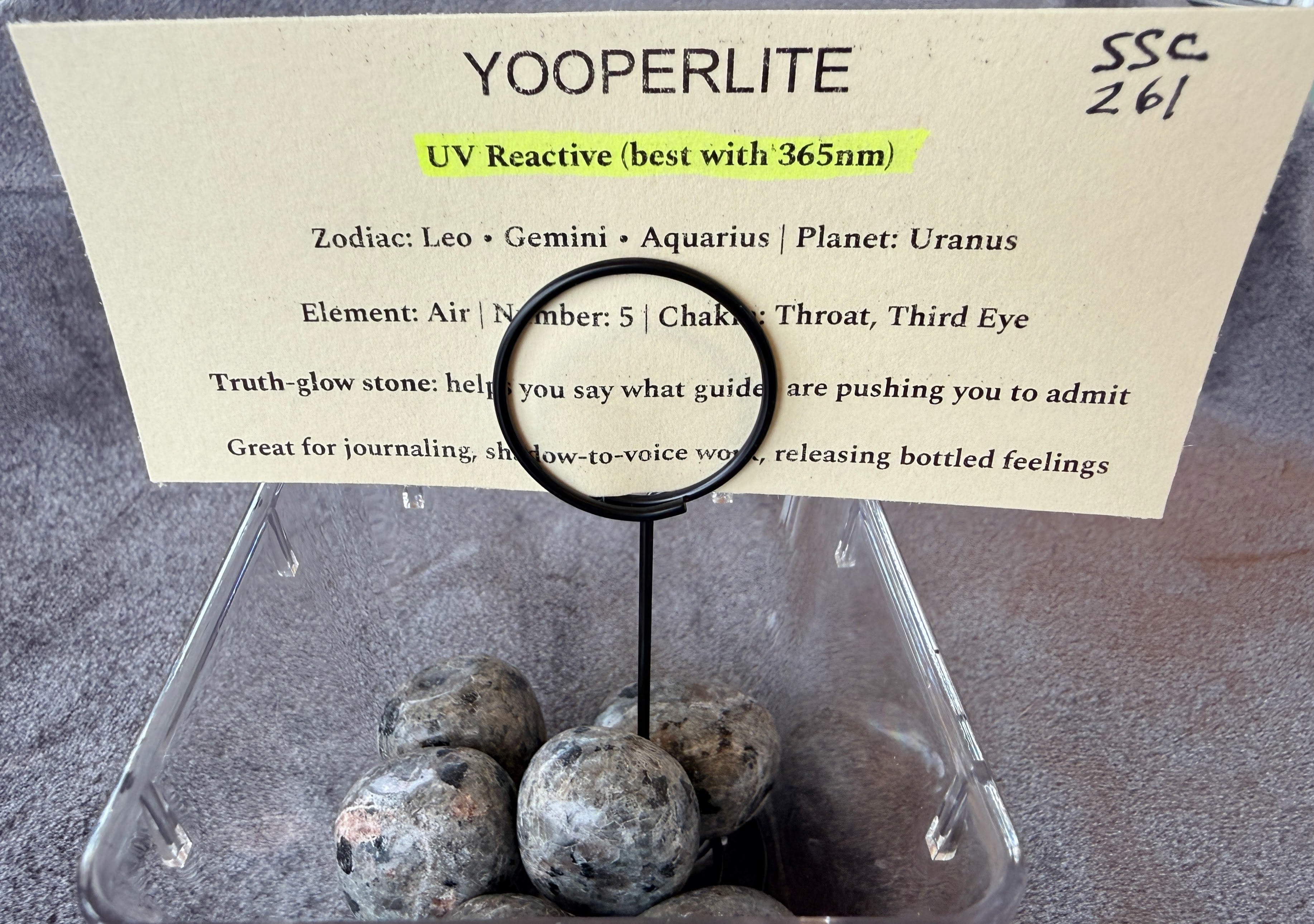 Yooperlite Tumble SSC261