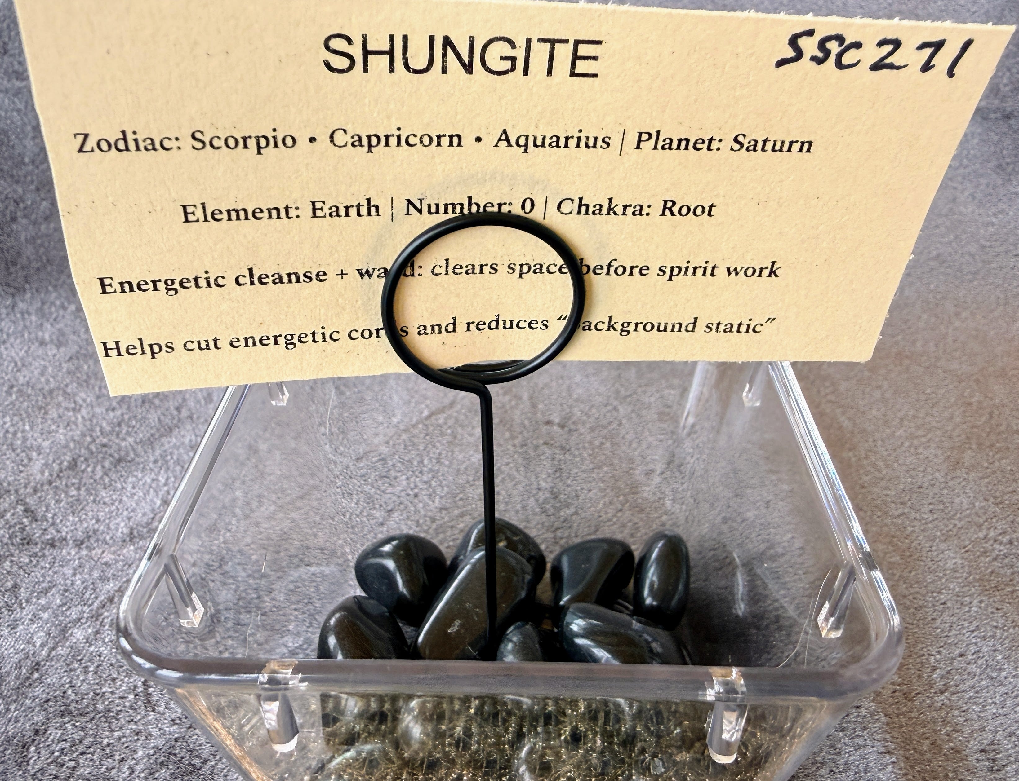 Shungite Tumble SSC271