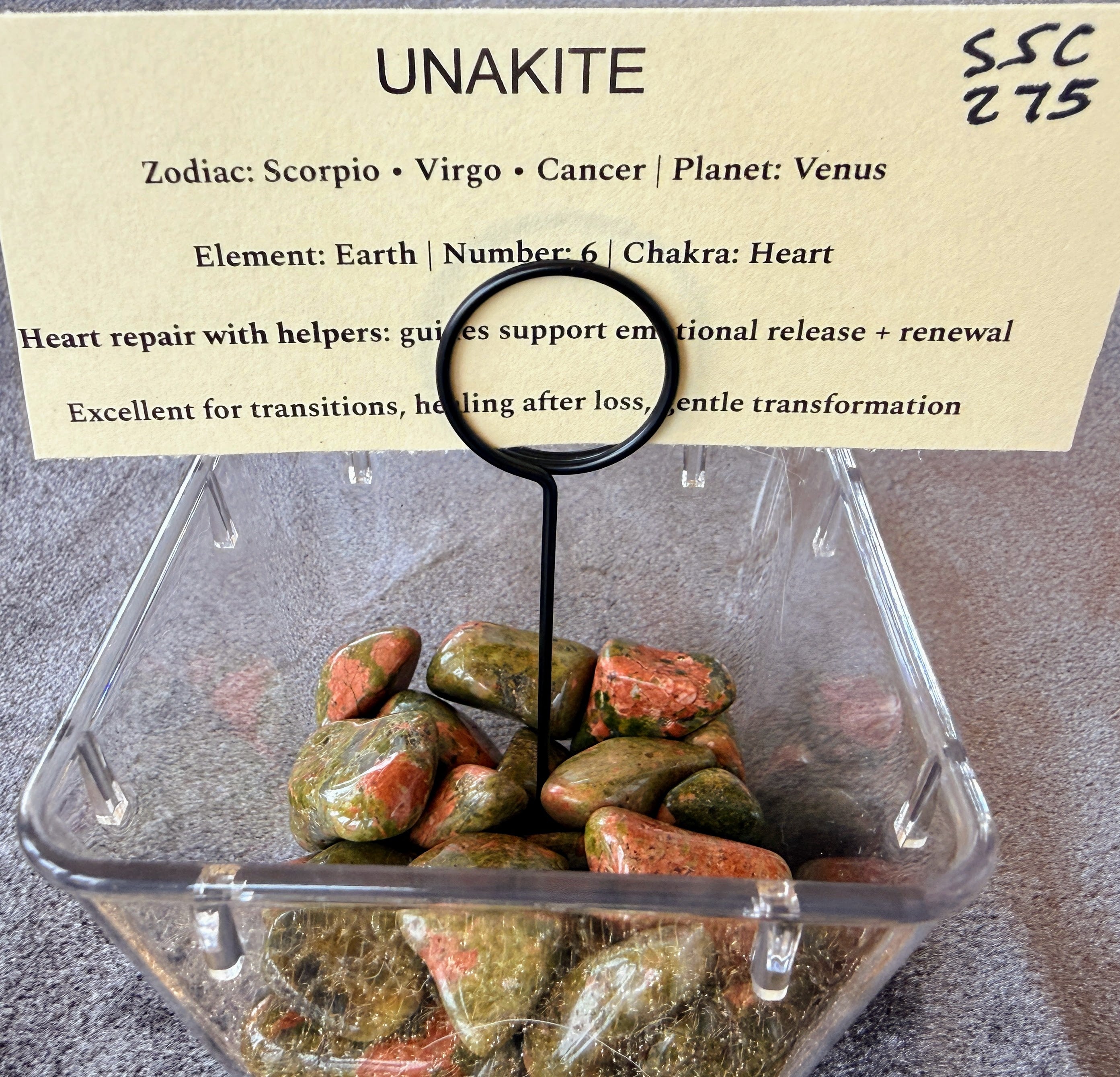 Unakite Tumble SSC275
