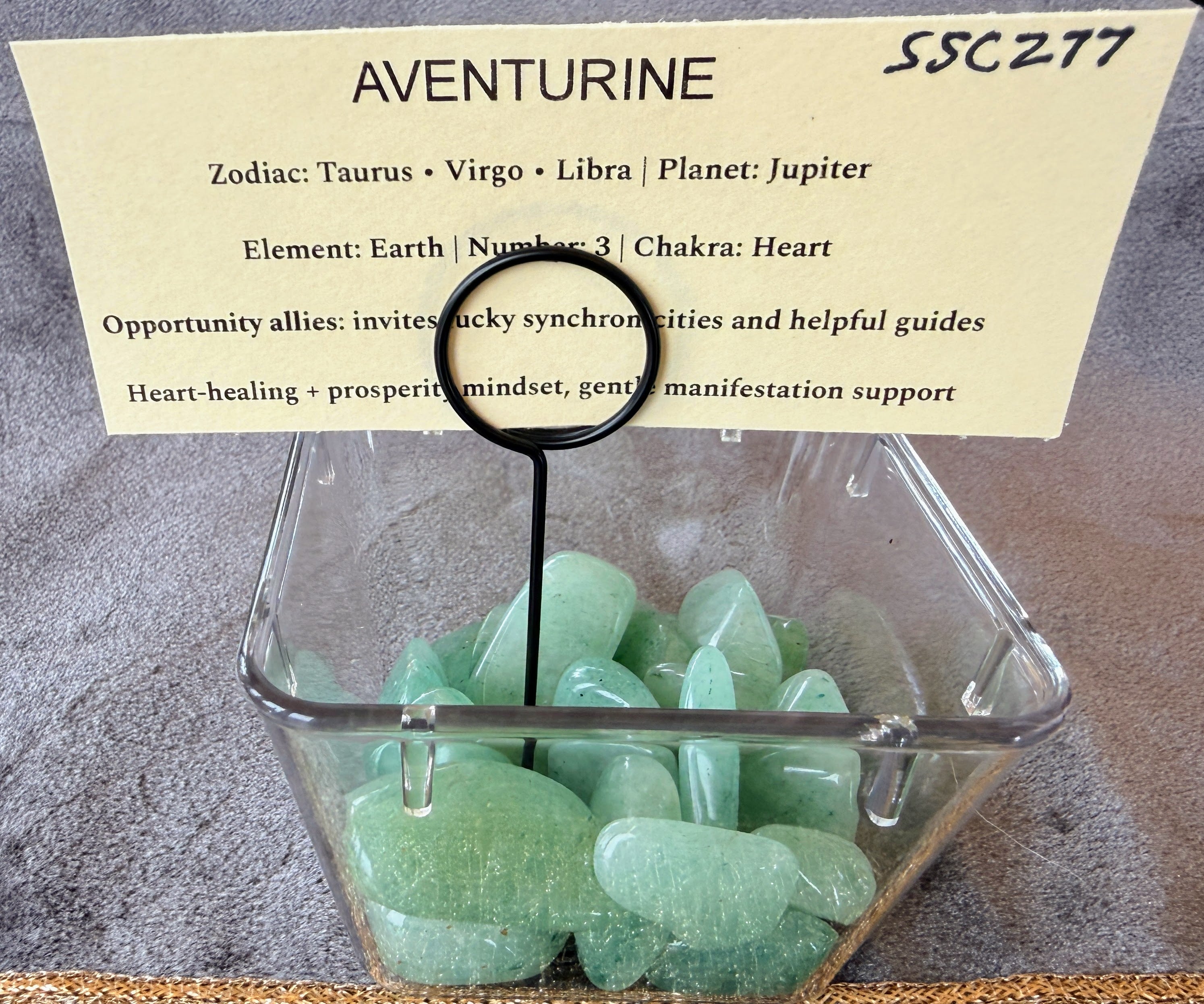 Aventurine Tumble SSC277