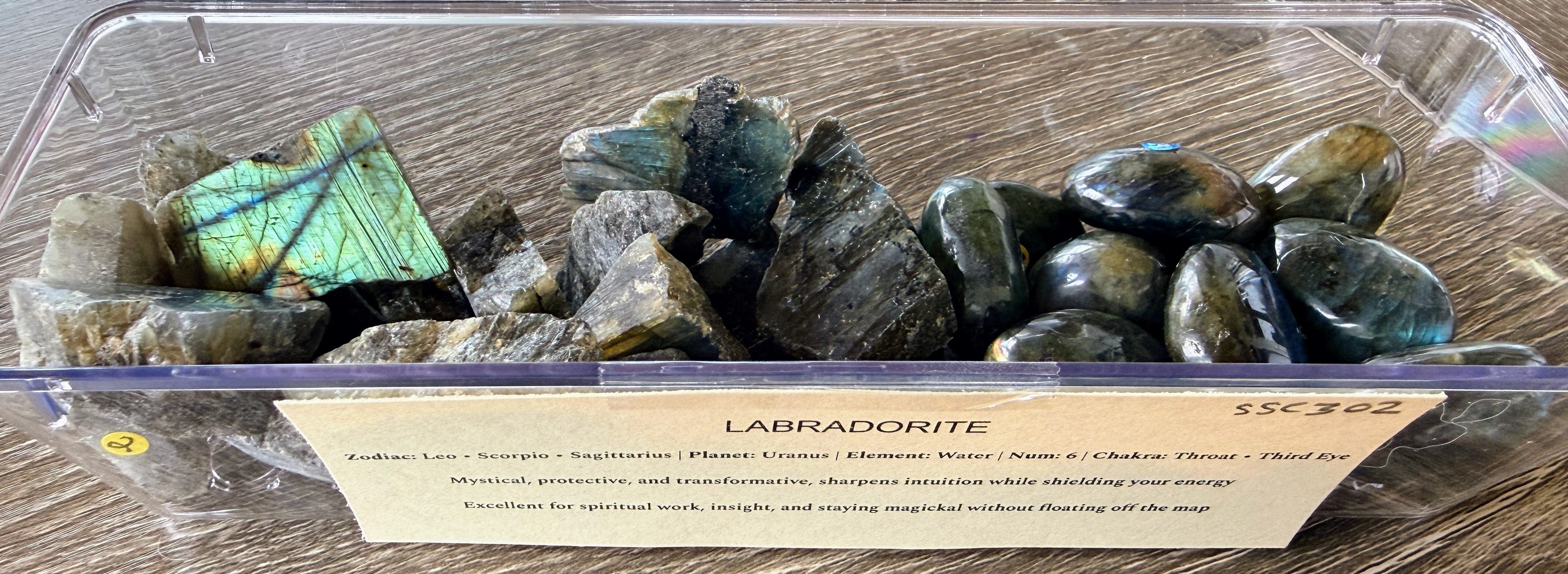 Labradorite Chunk or Tumble SSC302