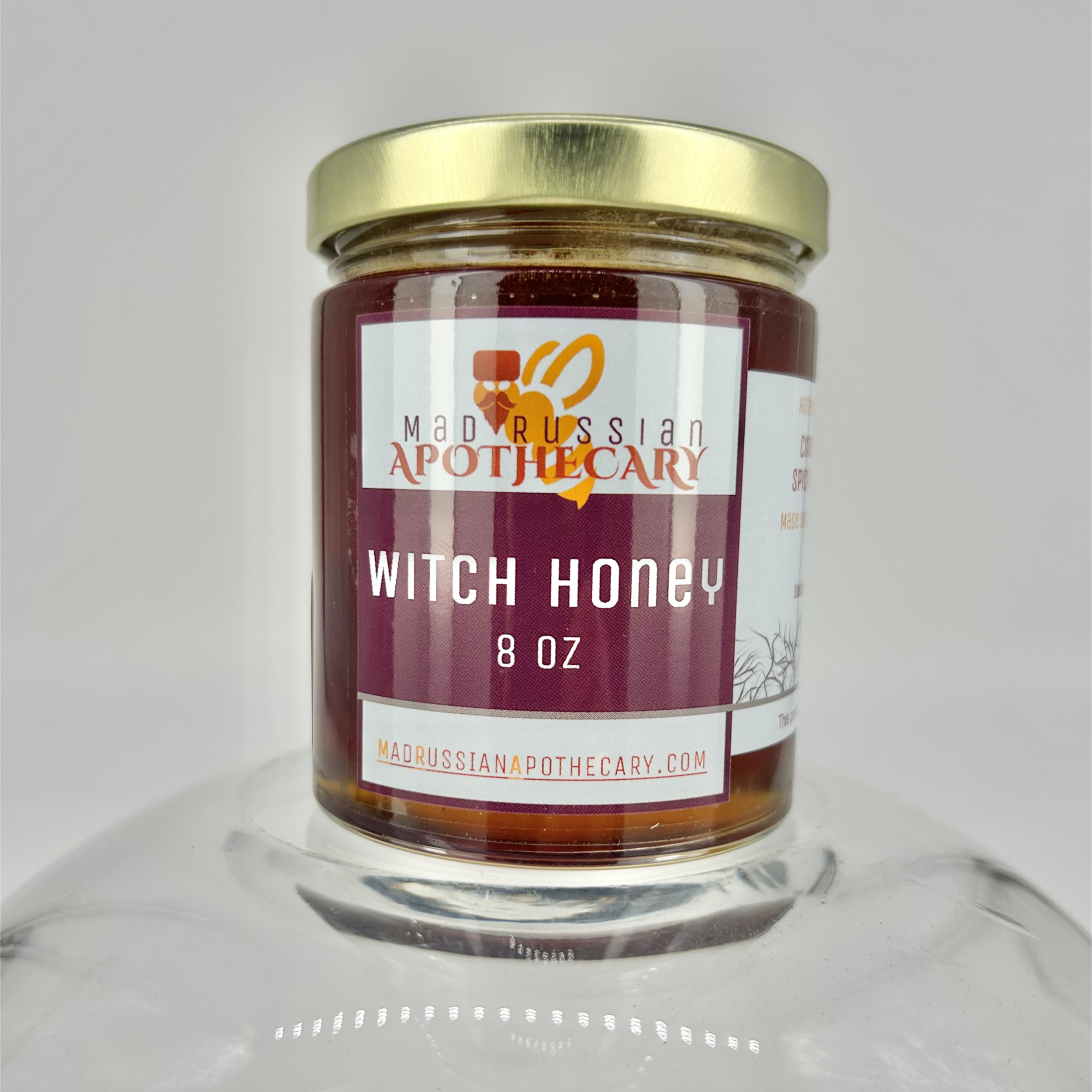 Witch Honey Assorted Flavors 8oz Jar SSC212