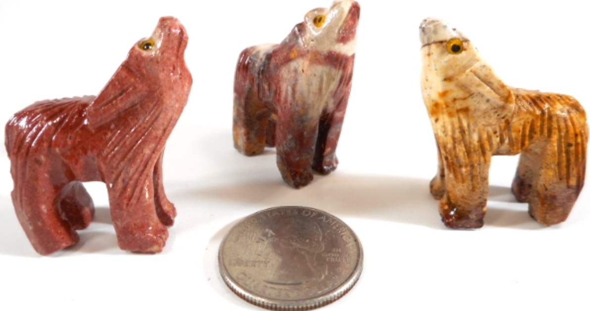 Jasper Stone Spirit Animal Peruvian Handmade $7 SSC332